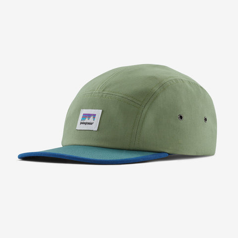 Patagonia- Graphic Maclure Hat- Water People Banner: Conifer Green