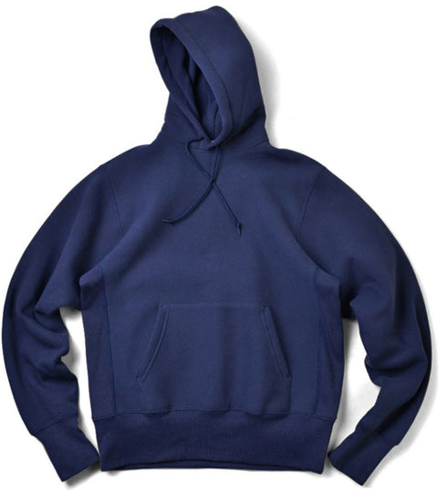 Camber (irregular) Pullover Hooded Sweatshirt - Navy