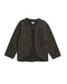 Engineered Garments Cutaway Jacket -  Dk Brown Polyester Wool Tweed Boucle