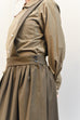 Comme des Garçons Comme des Garçons (CDGCDG) Ladies Suspender Skirt { RL-A010-051-3 } - Khaki