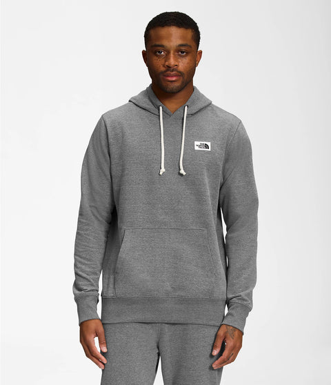 The North Face Men’s Heritage Patch Pullover Hoodie - TNF Medium Grey Heather