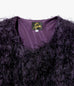 Needles - Snap Cardigan Jacket - PE/R Argyle Fringe Jq. - Purple