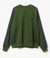 Needles - Track Crew Neck Shirt - Poly Smooth - Ivy