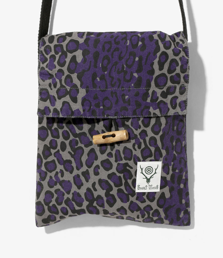 South2 West8 - String Bag - Cotton Cloth / Printed - Leopard