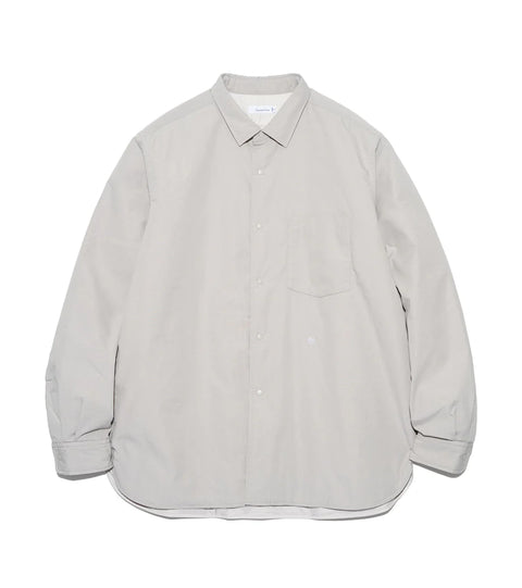 Nanamica Insulation Shirt Jacket Light Gray