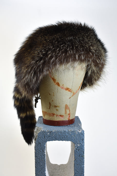 Sekanson Traditional Raccoon Skin Band - D.Brown
