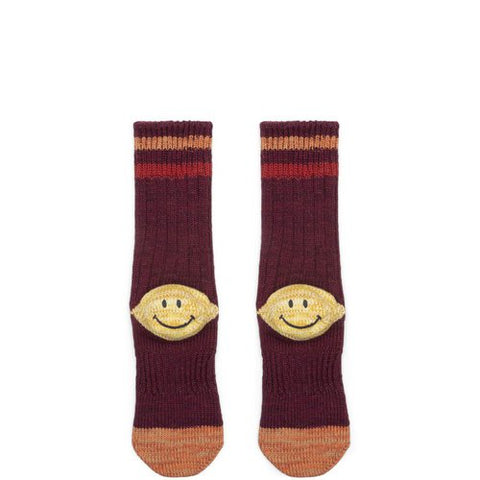 Kapital 60 Yarns Grandrelle IVY SMILE Heel-Hold Socks - Enj
