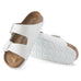 Birkenstock Arizona Leather Soft Footbed - White