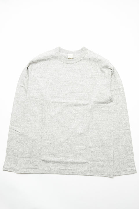 Warehouse & Co. 5906 Long Sleeve Crewneck T-Shirt - Heather Grey