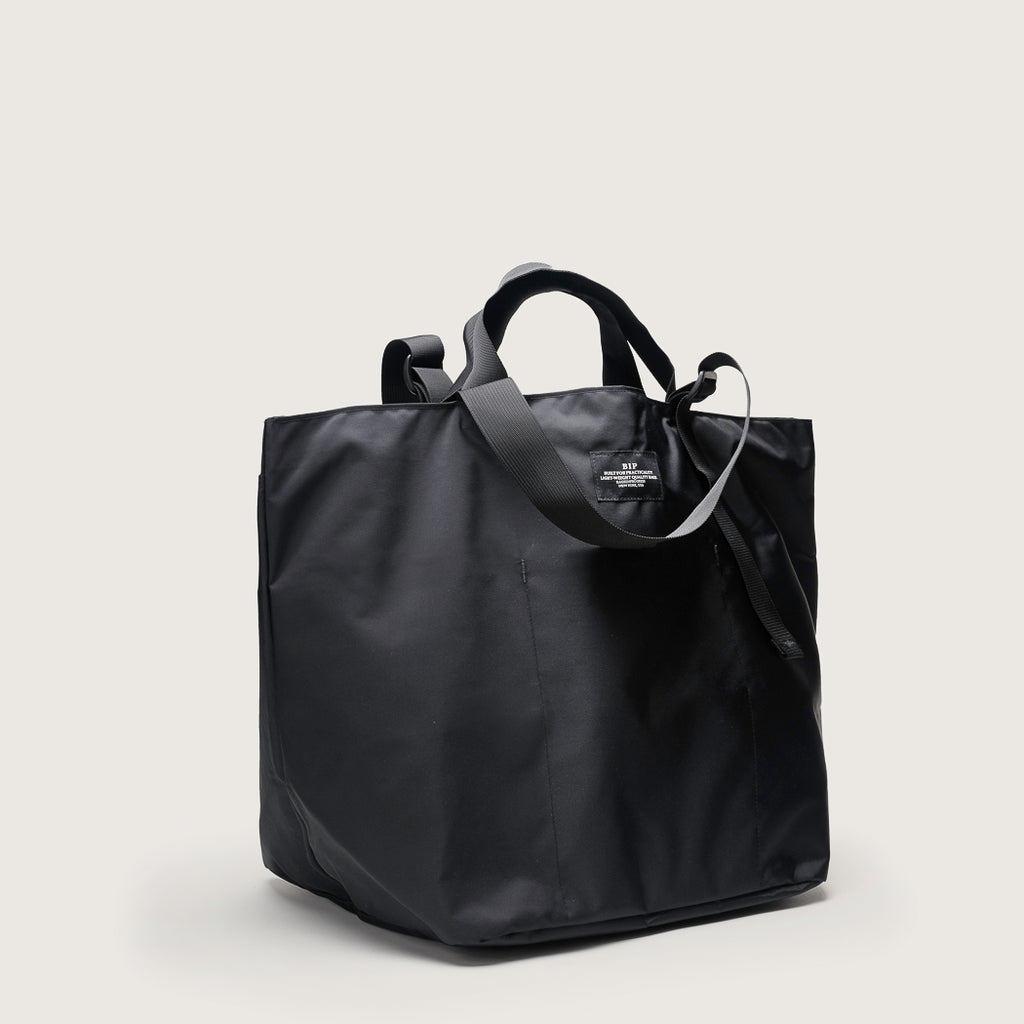 Bags in Progress Large Double Handle Bag - Black