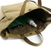 Bags in Progress Multi-Pocket Shoulder Tote - Khaki