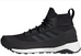 Men's Adidas TERREX FREE HIKER Hiking Shoes. - Black/Carbon