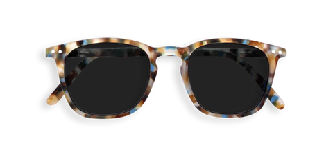 Izipizi Sunglasses #E Soft Grey Lenses - Blue Tortoise