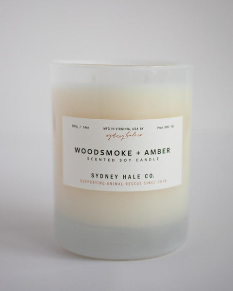 Sydney Hale Co. Candle - Woodsmoke + Amber
